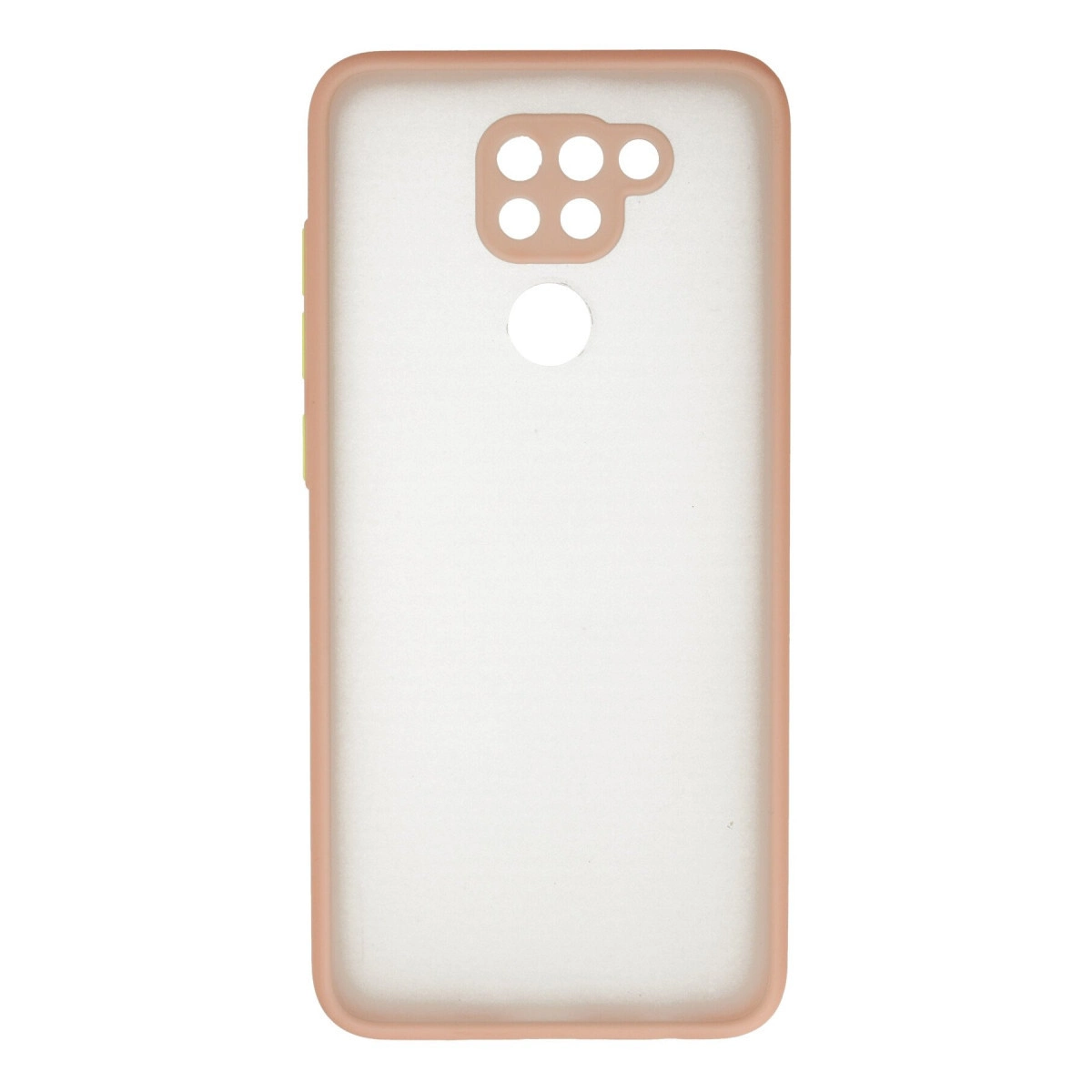Newface Xiaomi Redmi Note 9 Kılıf Montreal Silikon Kapak - Pembe