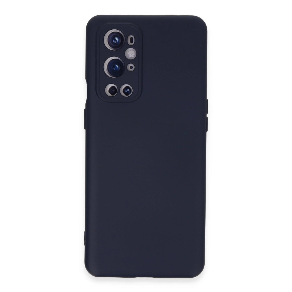 One Plus 9 Pro Kılıf Nano İçi Kadife Silikon - Lacivert