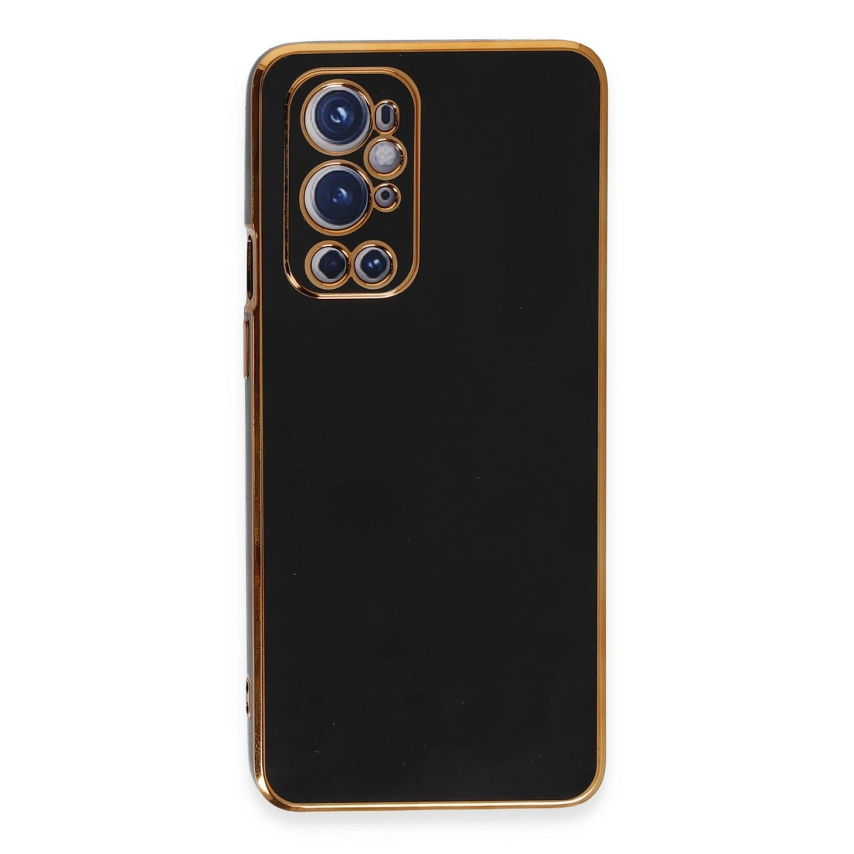 One Plus 9 Pro Kılıf Volet Silikon - Siyah