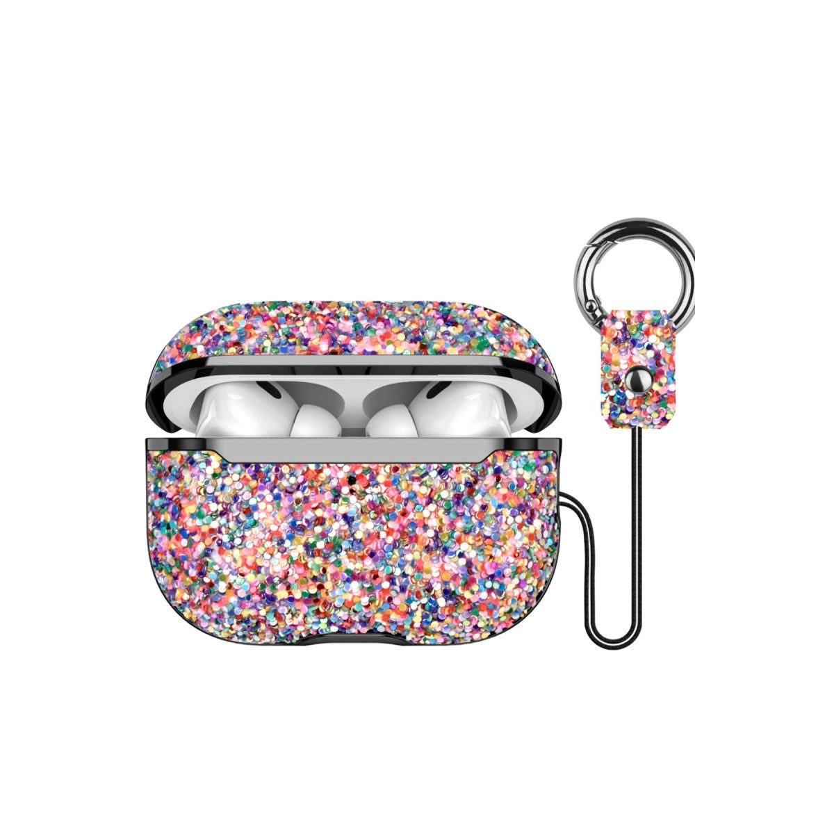 Onegif  Airpods 2 (2.nesil) Bright Simli Airpods Kapak - Gold