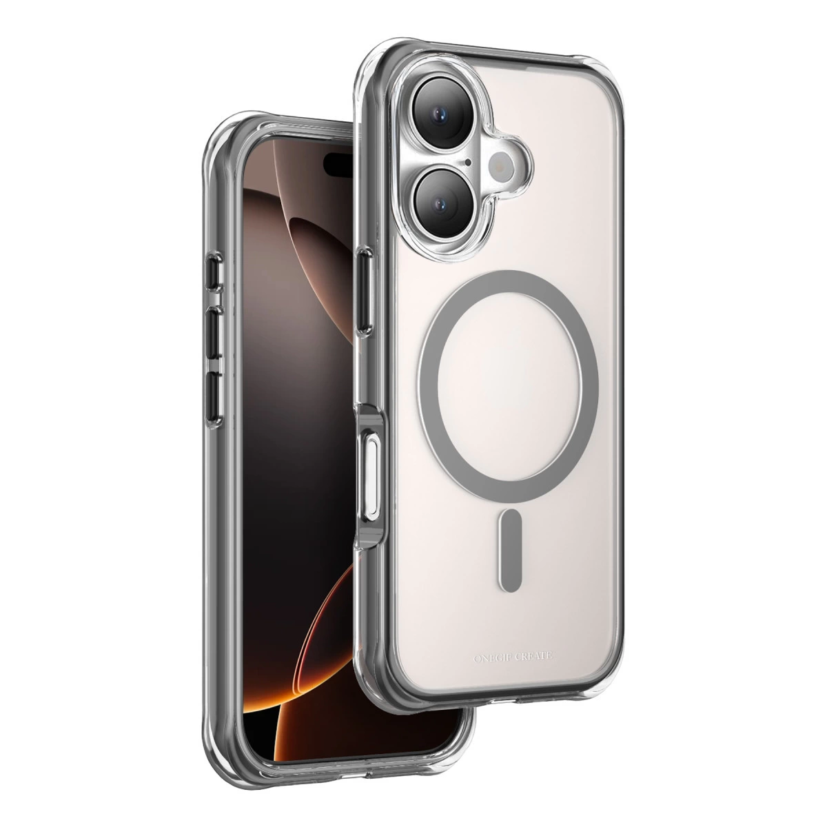Onegif  İphone 16 Hulk Magsafe Kapak - Siyah