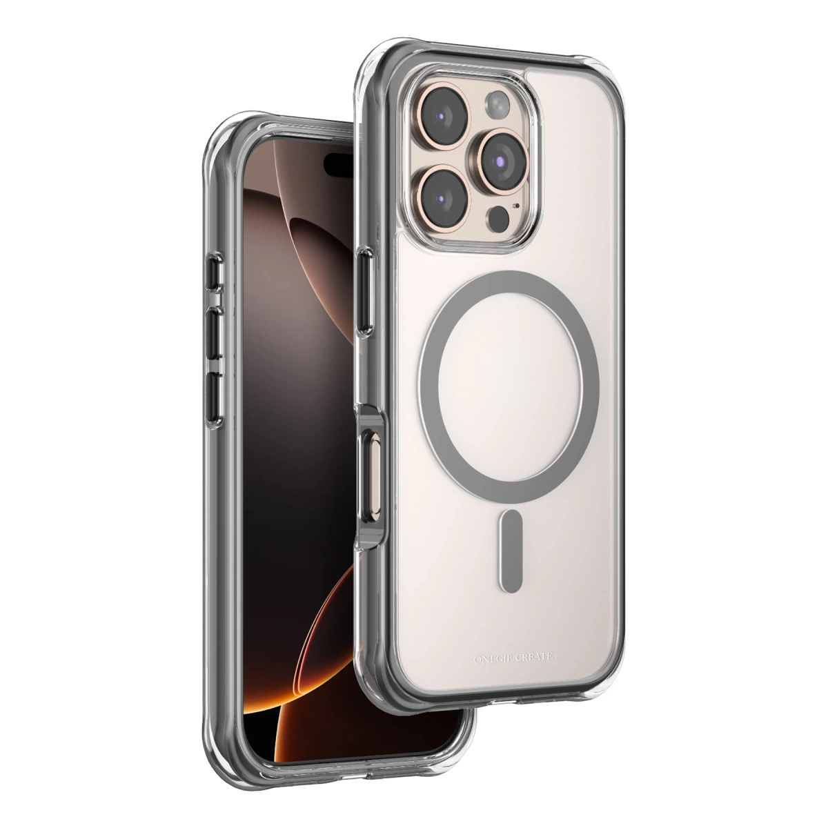 Onegif  İphone 16 Pro Max Hulk Magsafe Kapak - Siyah