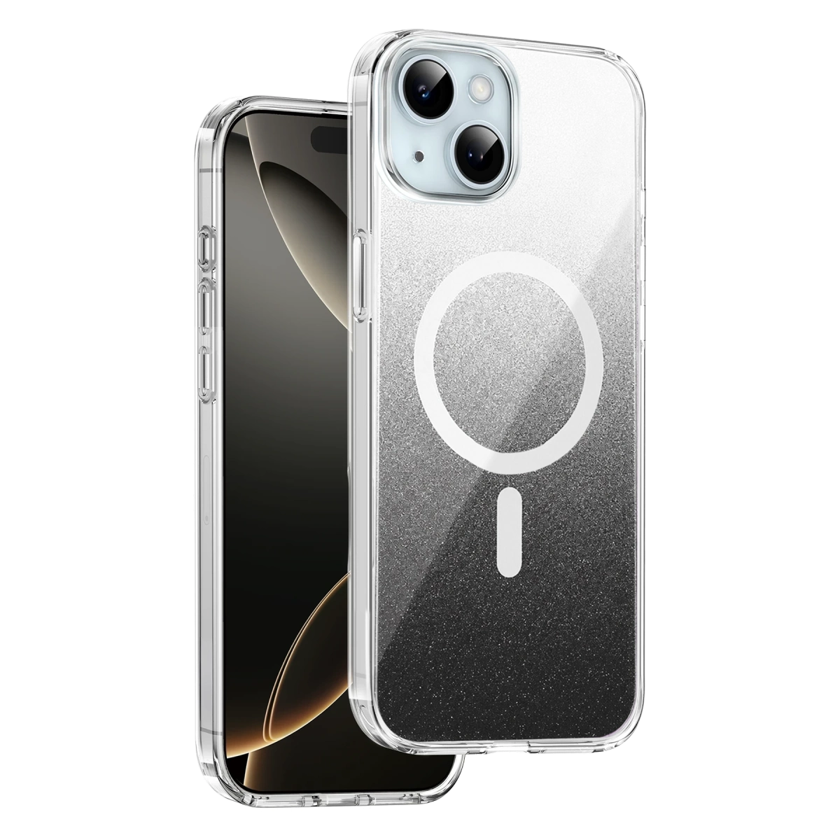 Onegif  İphone 15 Sora Simli Magsafe Kapak - Siyah