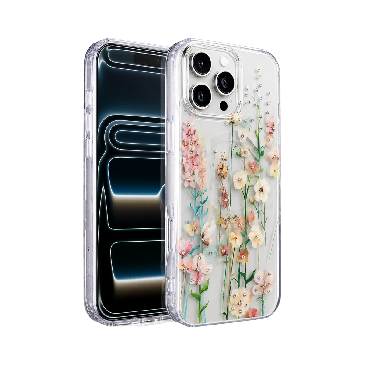Onegif  İphone 16 Pro Max Desina Magsafe Kapak - Desen 1