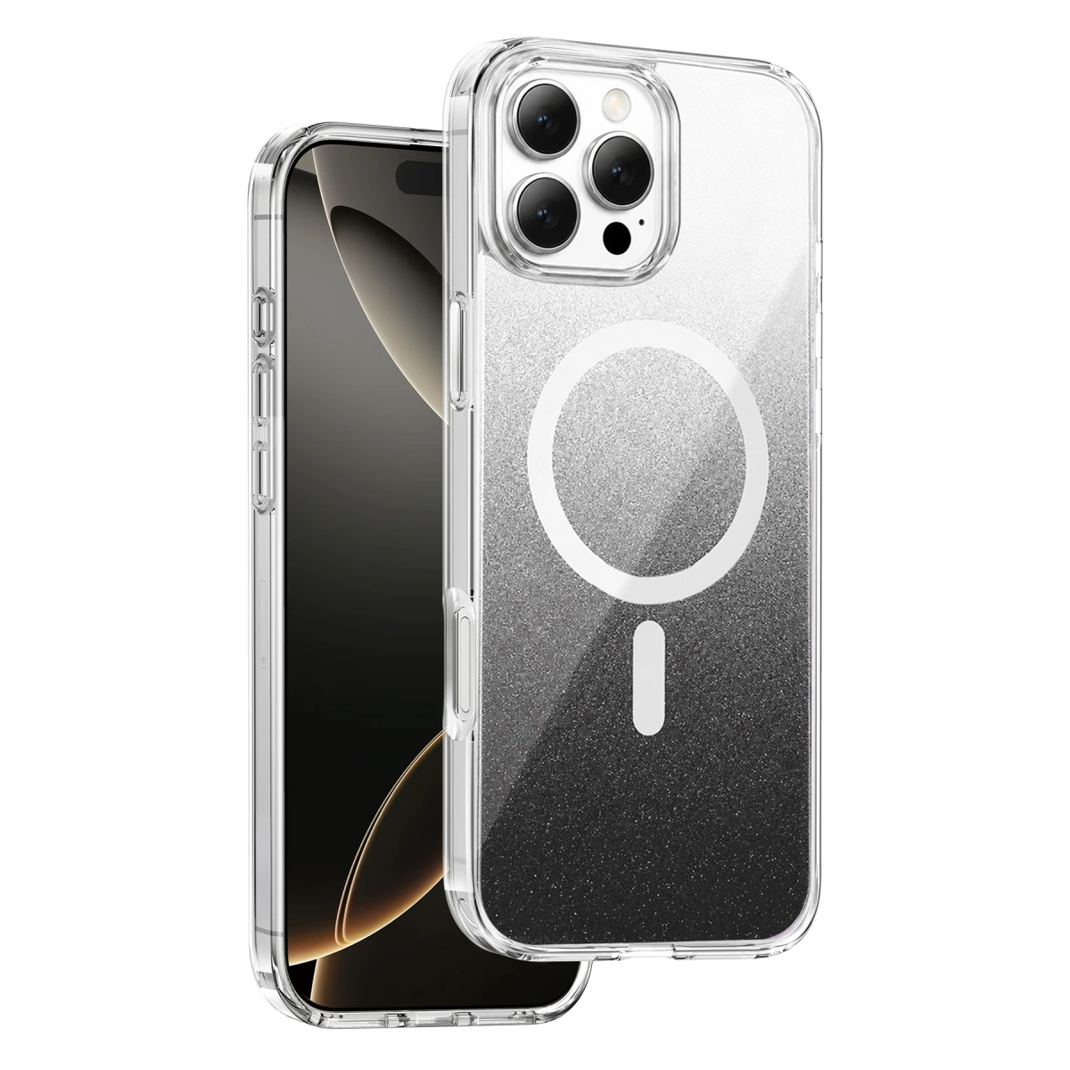 Onegif  İphone 16 Pro Max Sora Simli Magsafe Kapak - Siyah