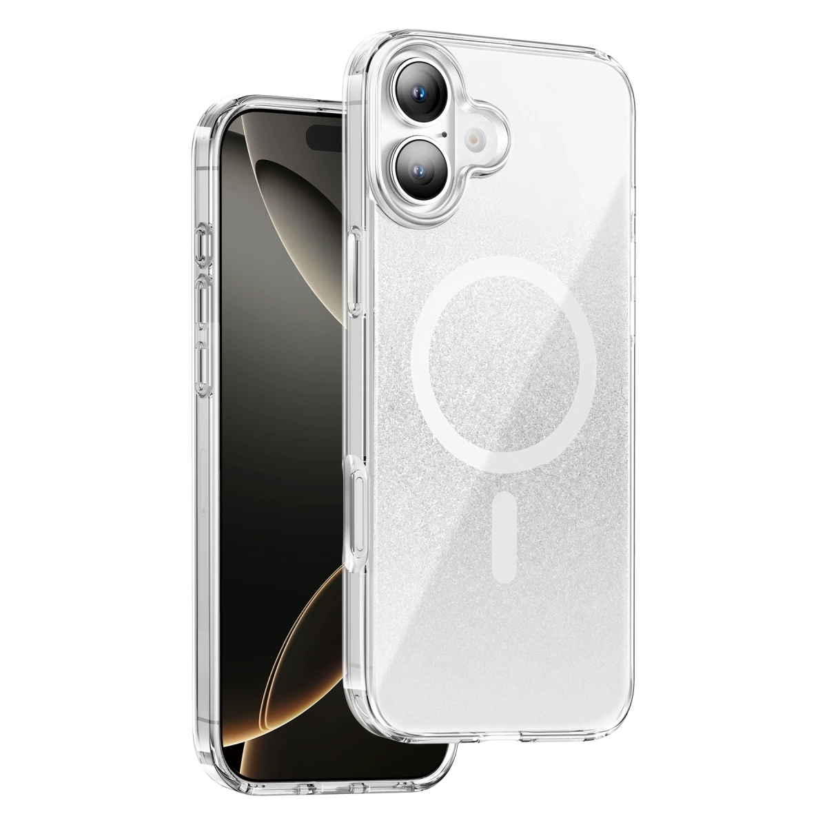 Onegif  İphone 16 Sora Simli Magsafe Kapak - Beyaz