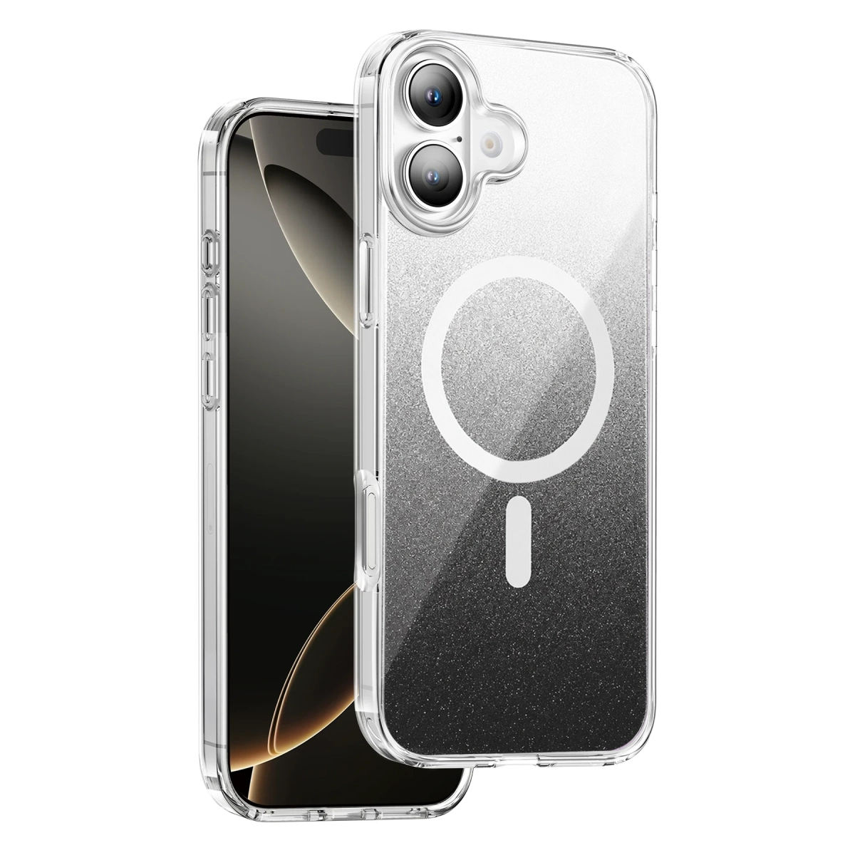 Onegif  İphone 16 Sora Simli Magsafe Kapak - Siyah