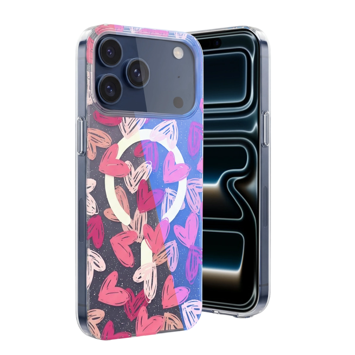 Onegif  İphone 17 Pro Max Desina Magsafe Kapak - Desen 6