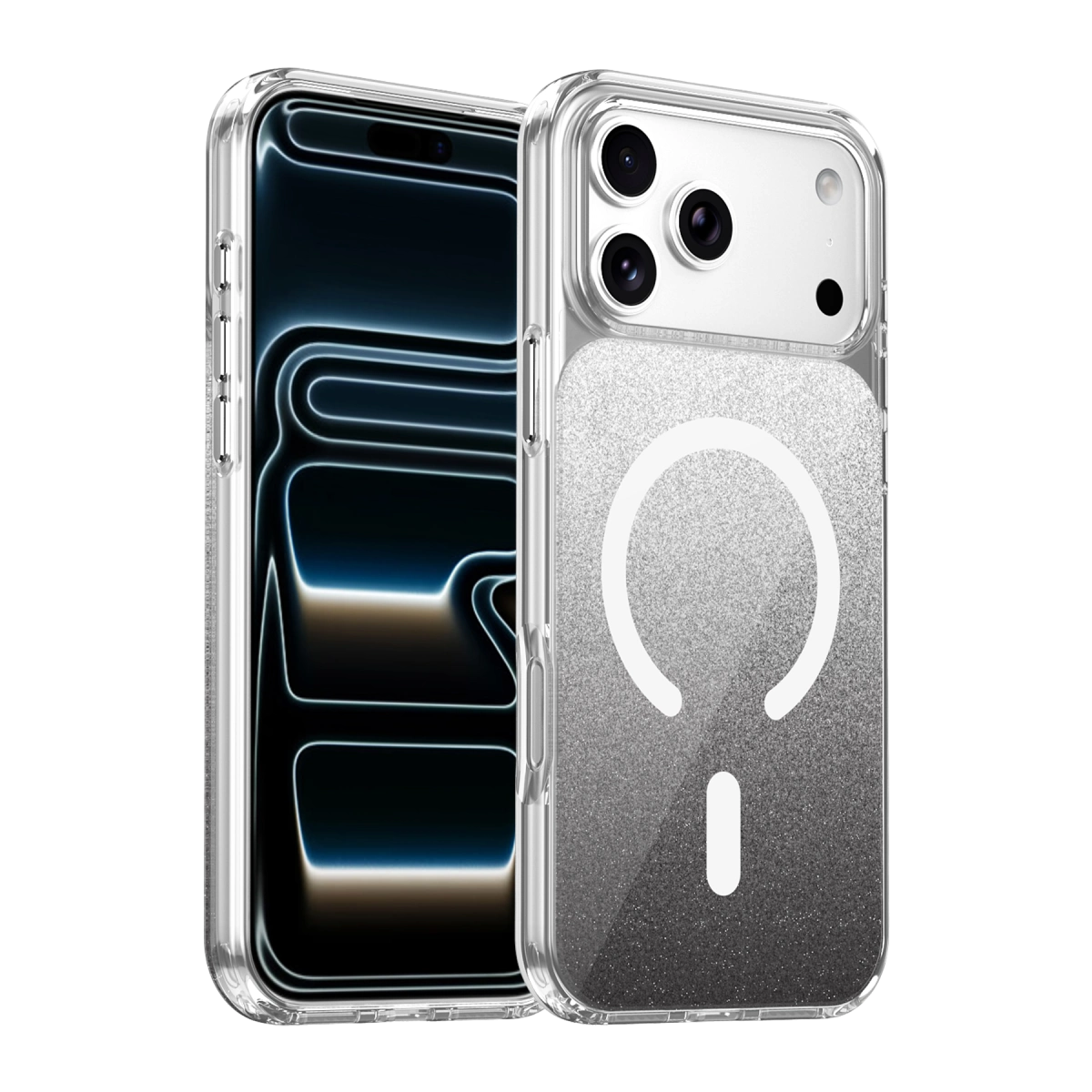 Onegif  İphone 17 Pro Max Sora Simli Magsafe Kapak - Siyah