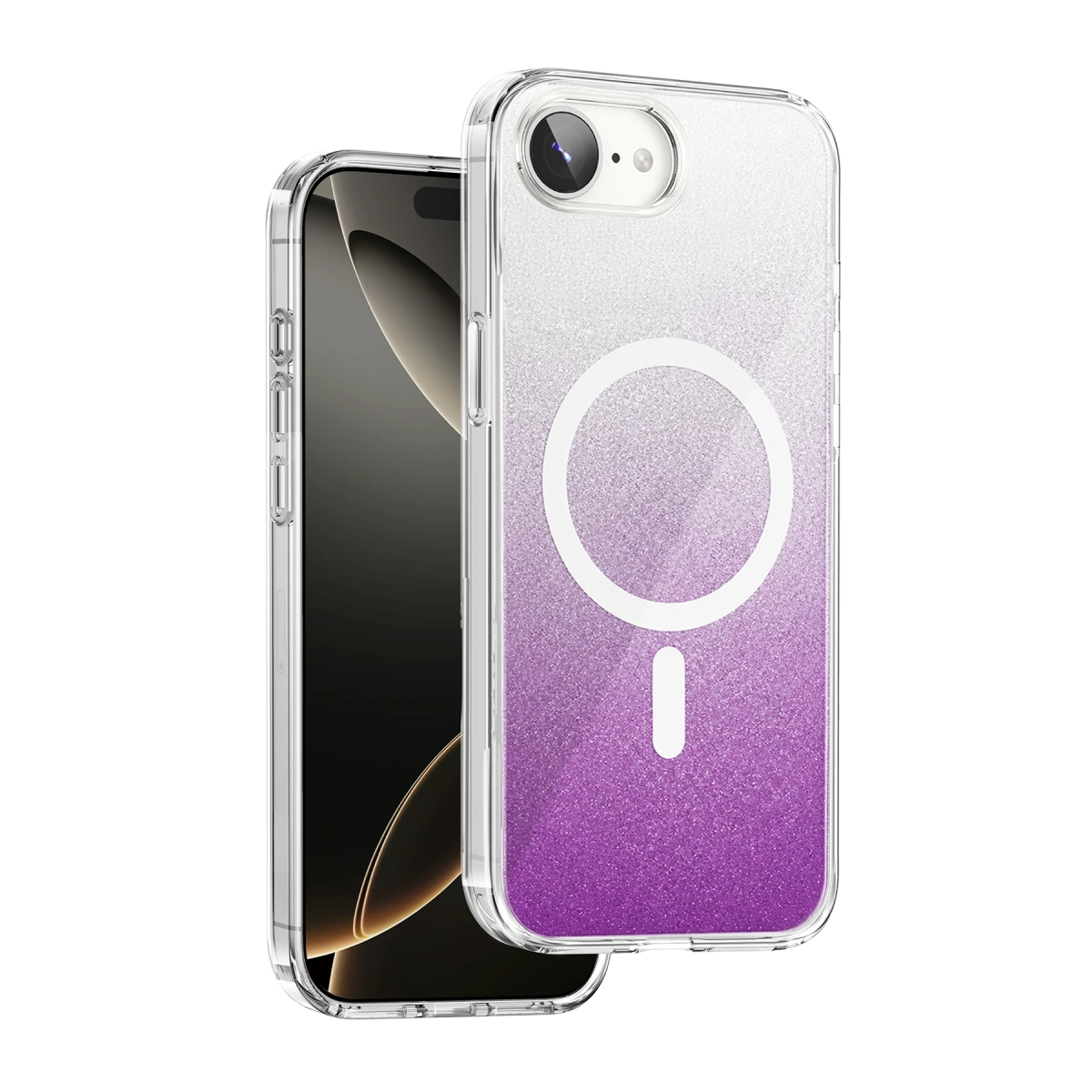 Onegif  İphone 17e Sora Simli Magsafe Kapak - Mor