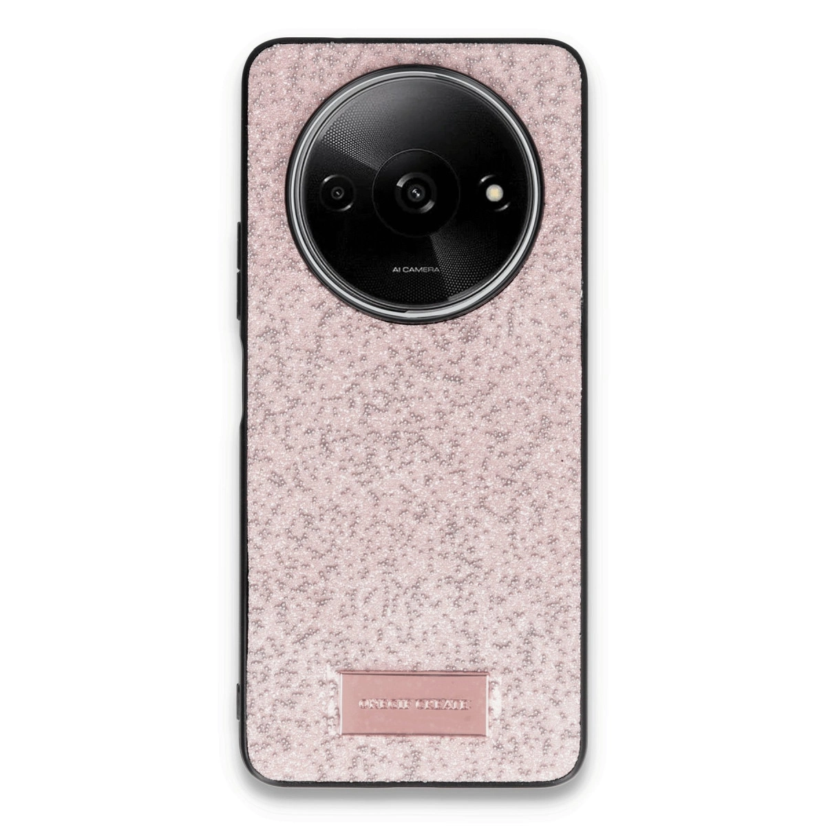 Onegif Xiaomi Redmi A3 4g Bright Simli Kapak - Pembe