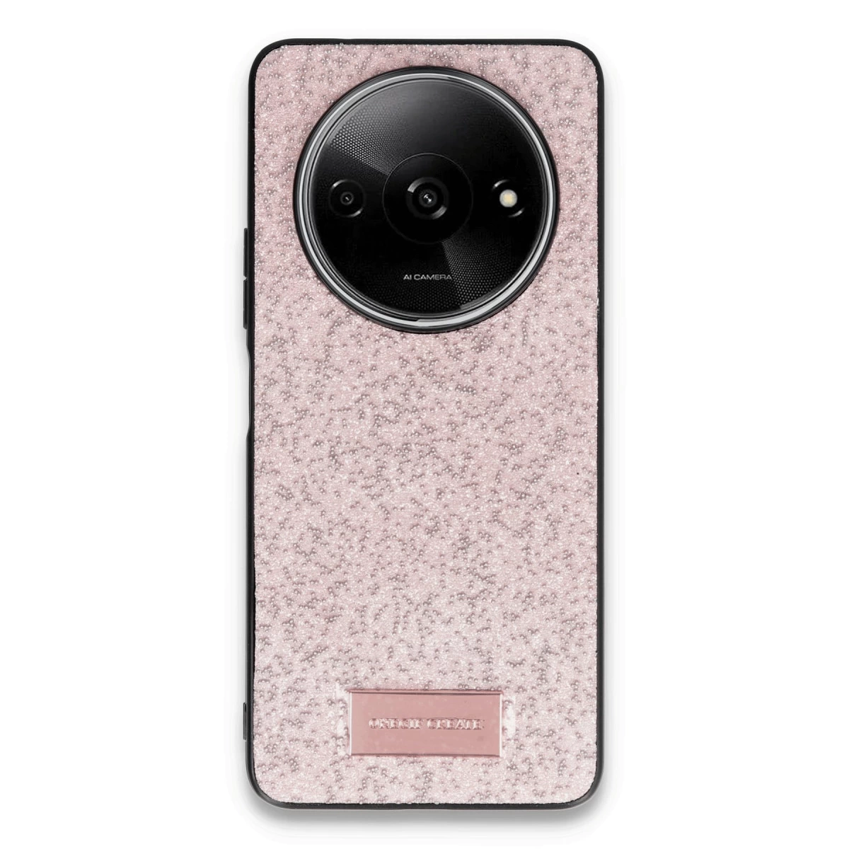 Onegif Xiaomi Redmi A3 4g Bright Simli Kapak - Pembe