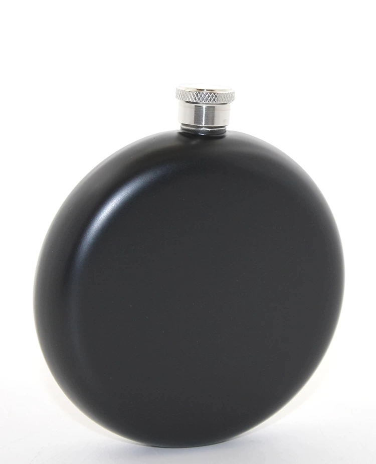 Paslanmaz Çelik Yuvarlak 8 Oz Tekli Matara