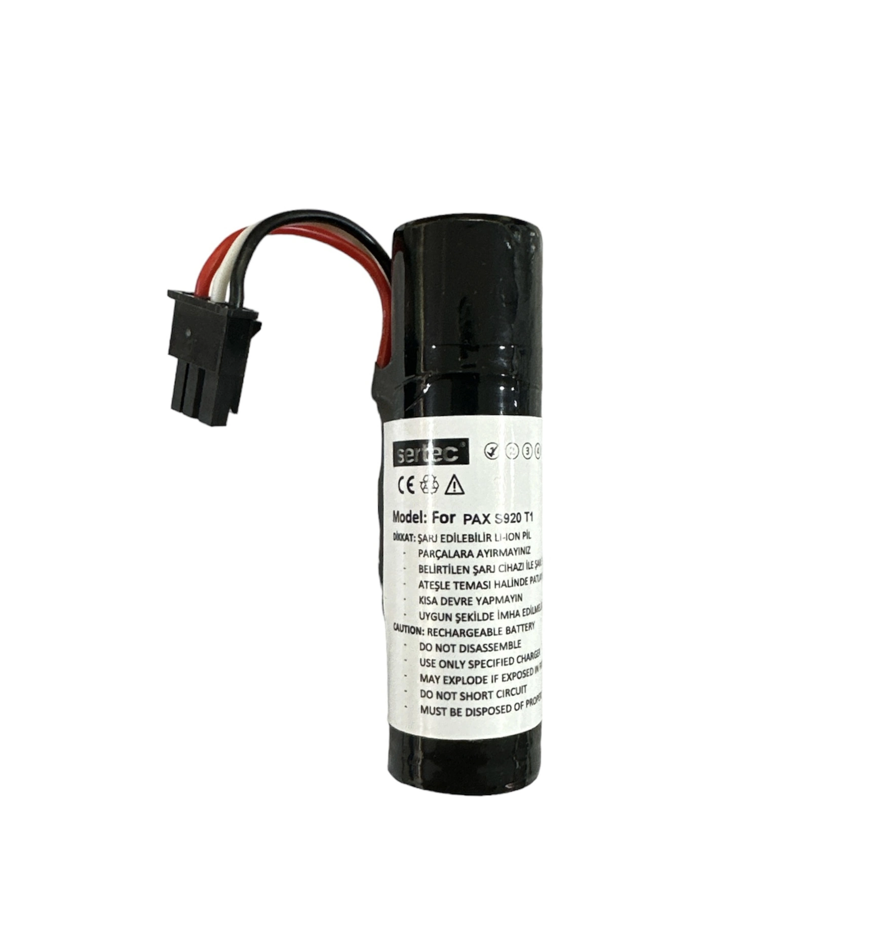 - Pax S920 Pos Uyumlu Batarya