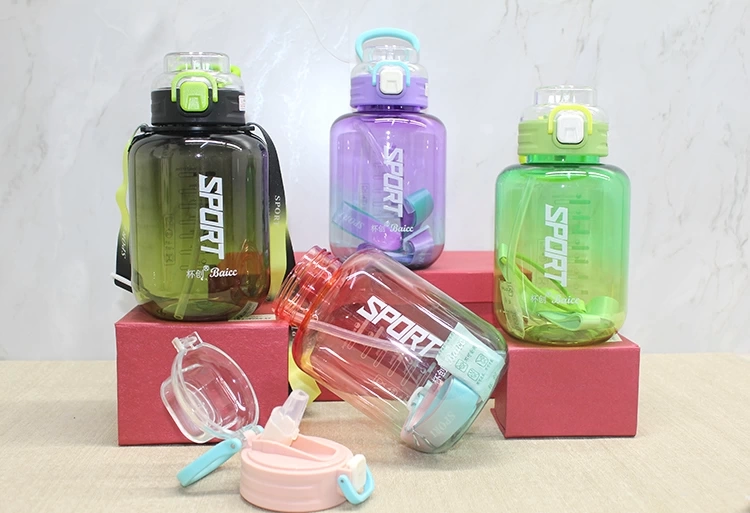 Pipetli Su Matarası 1100 Ml Bpa İçermez