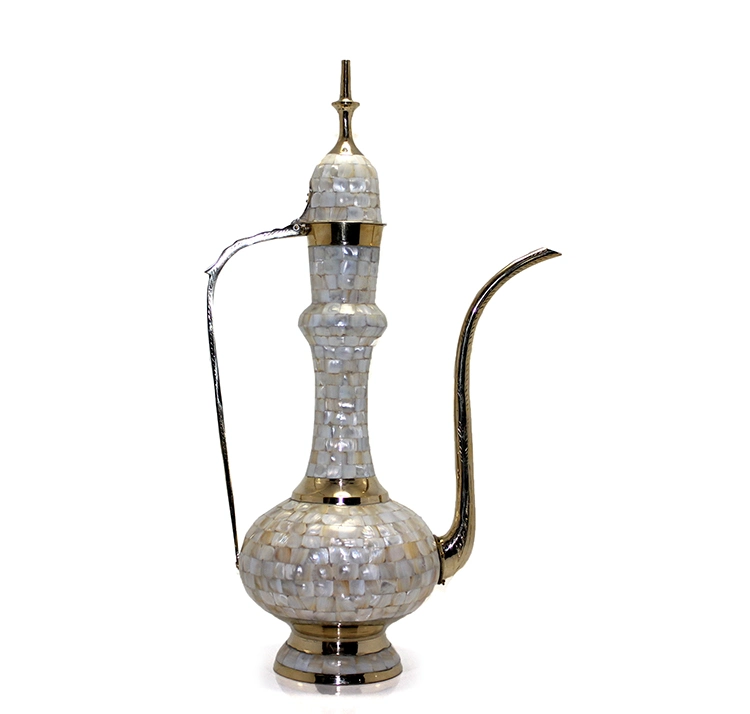 Pirinç Sedefli İbrik 75 Cm