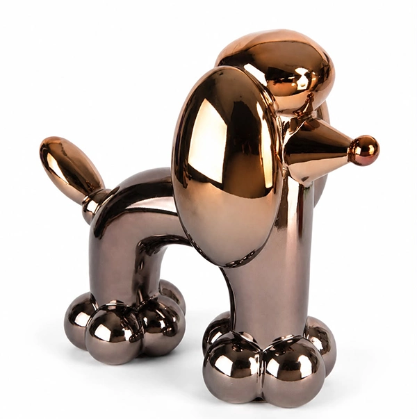Polyester Balloon Dog Köpek Figürü