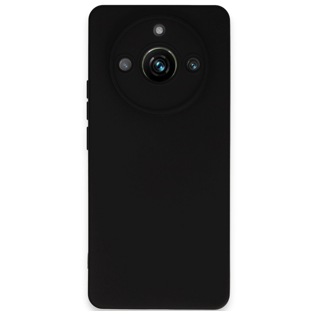 Realme 11 Pro Kılıf Nano İçi Kadife Silikon - Siyah