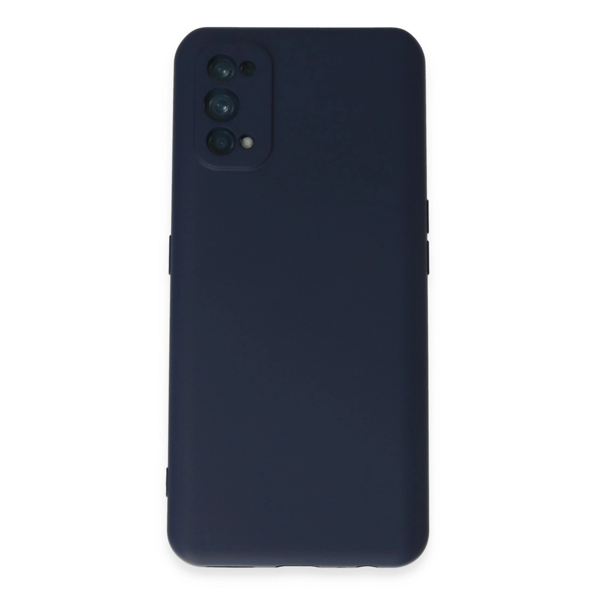 Realme 7 Pro Kılıf Nano İçi Kadife Silikon - Lacivert
