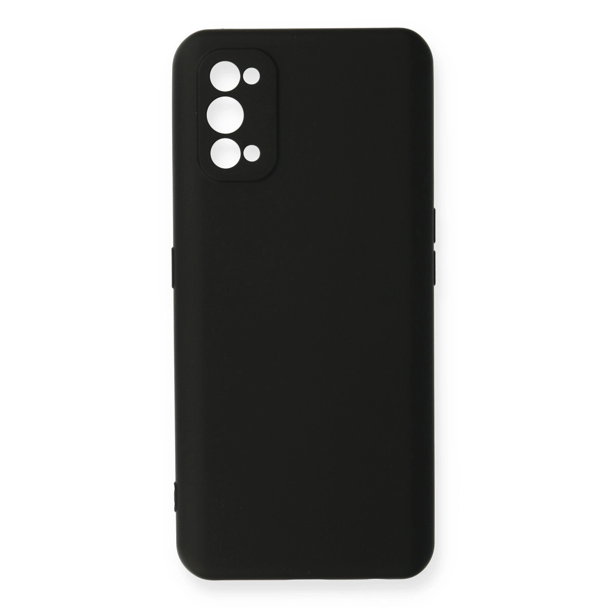 Realme 7 Pro Kılıf Nano İçi Kadife Silikon - Siyah