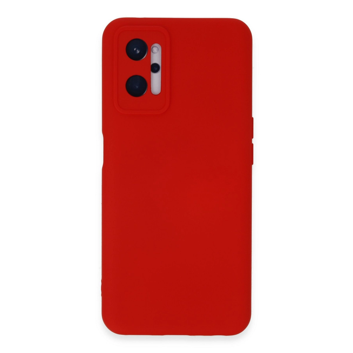 Realme 9i 4g Kılıf Nano İçi Kadife Silikon - Kırmızı
