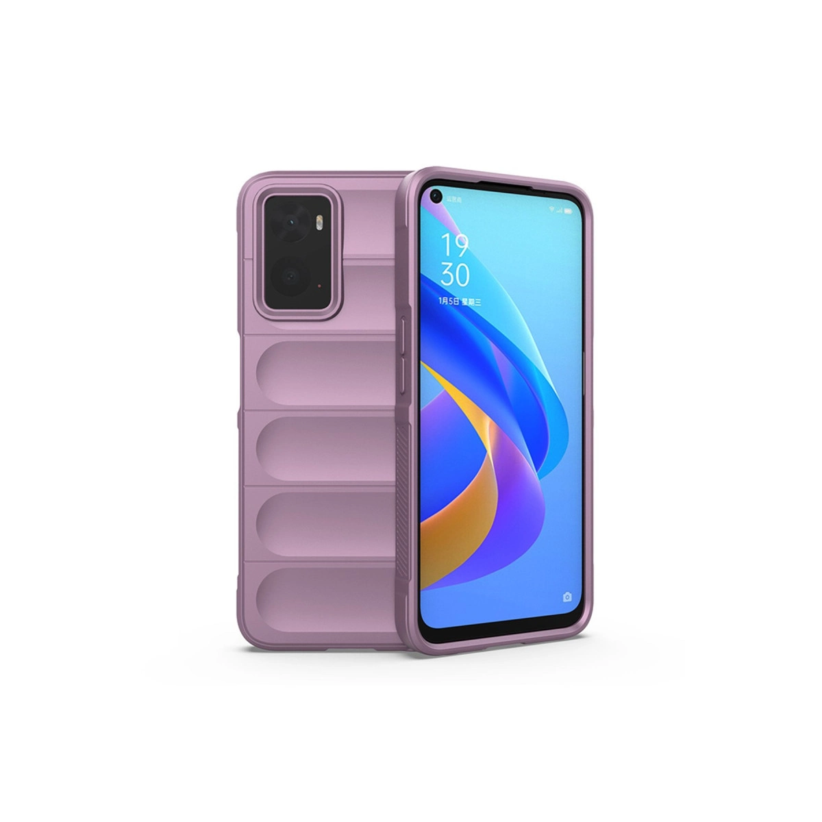 Realme 9i 4g Kılıf Optimum Silikon - Mor