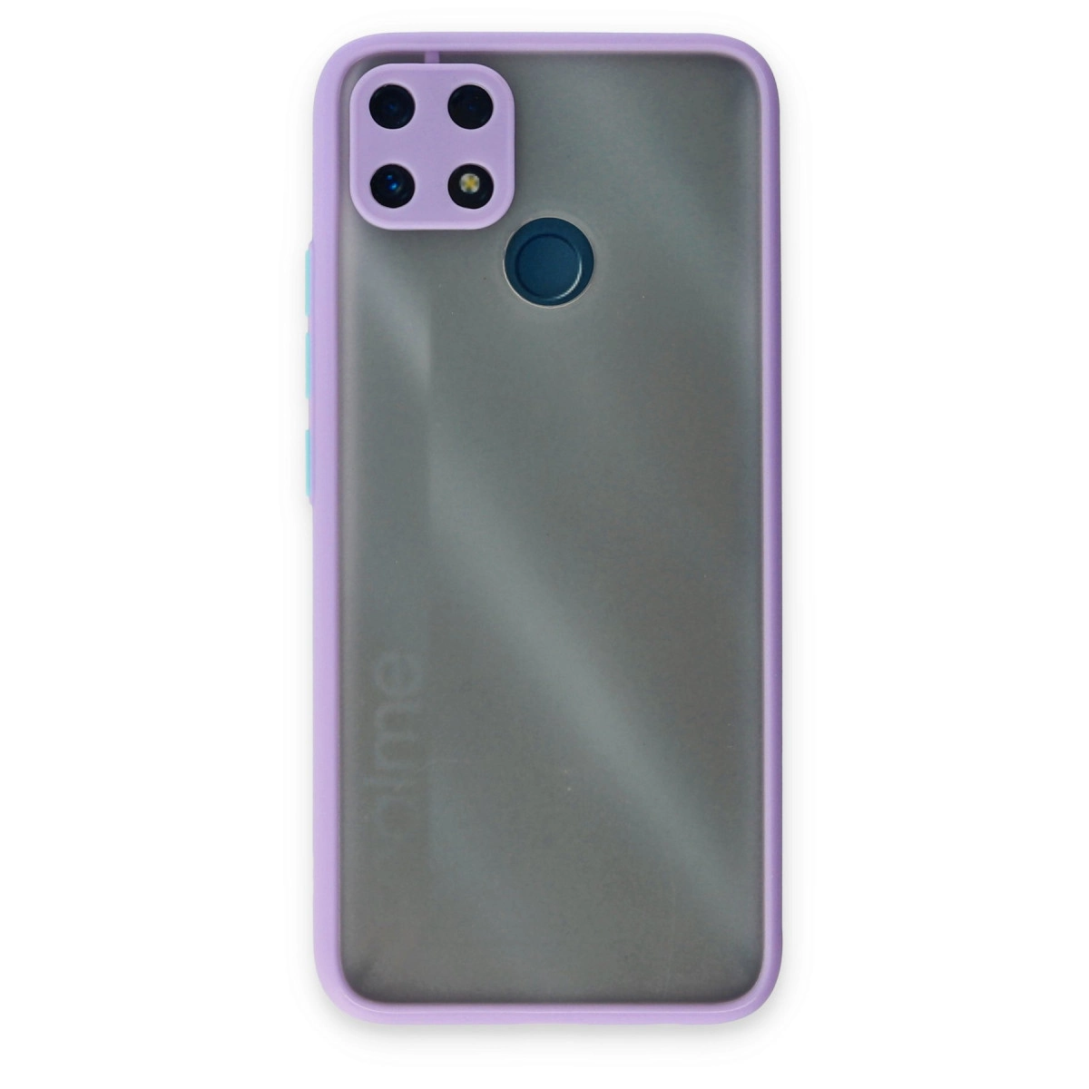 Realme C25 Kılıf Montreal Silikon Kapak - Mor