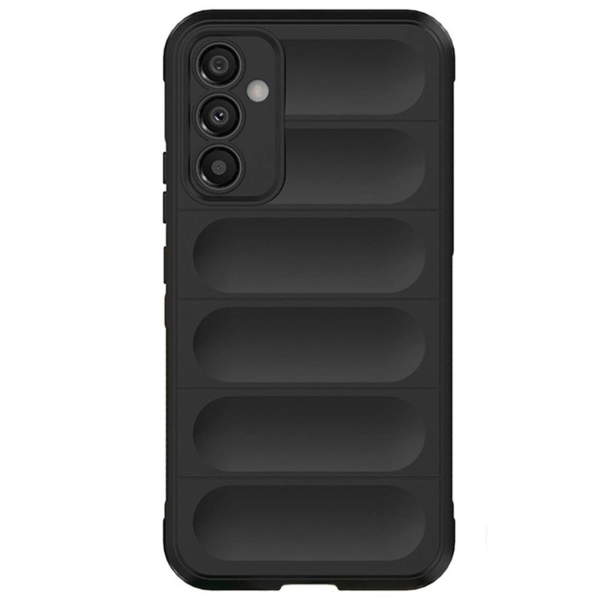 Samsung A56 Kılıf Optimum Silikon - Siyah