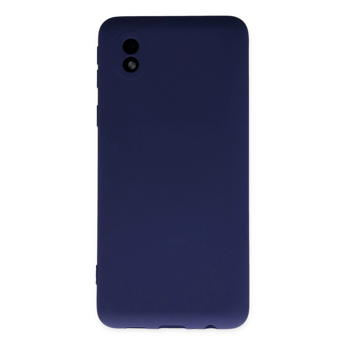 Samsung Galaxy A01 Core Kılıf Nano İçi Kadife Silikon - Lacivert