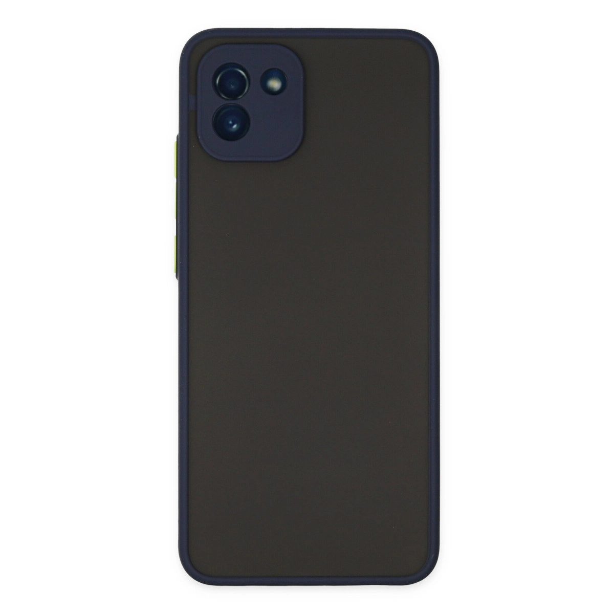Samsung Galaxy A03 Kılıf Montreal Silikon Kapak - Lacivert