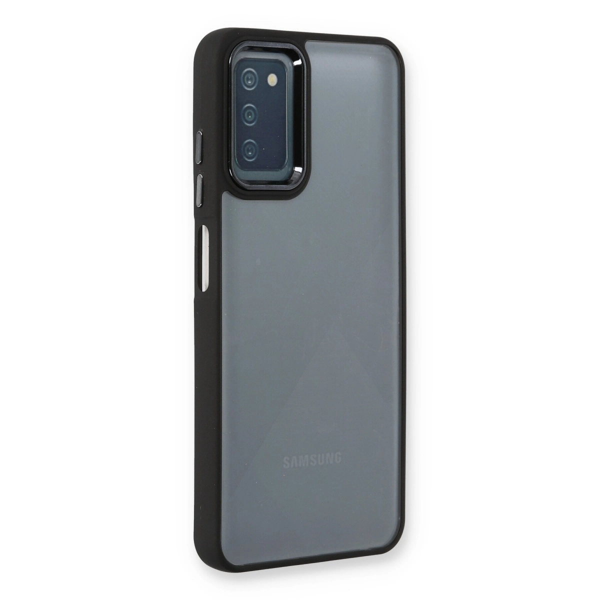 Samsung Galaxy A03s Kılıf Dora Kapak - Siyah