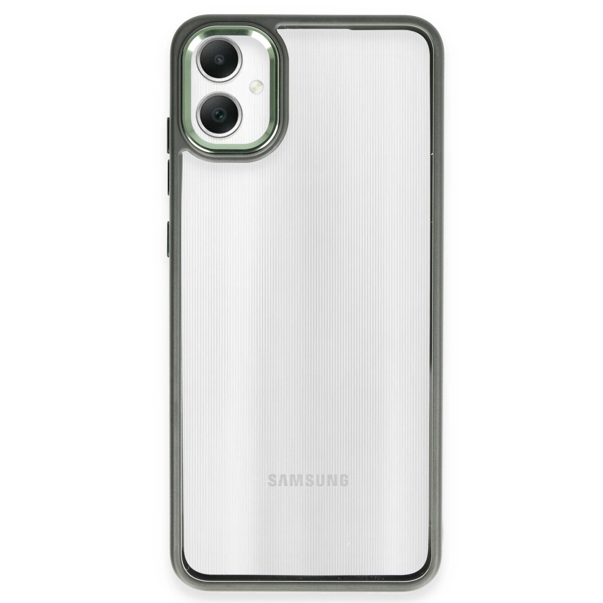Samsung Galaxy A05 Kılıf Power Silikon - Koyu Yeşil