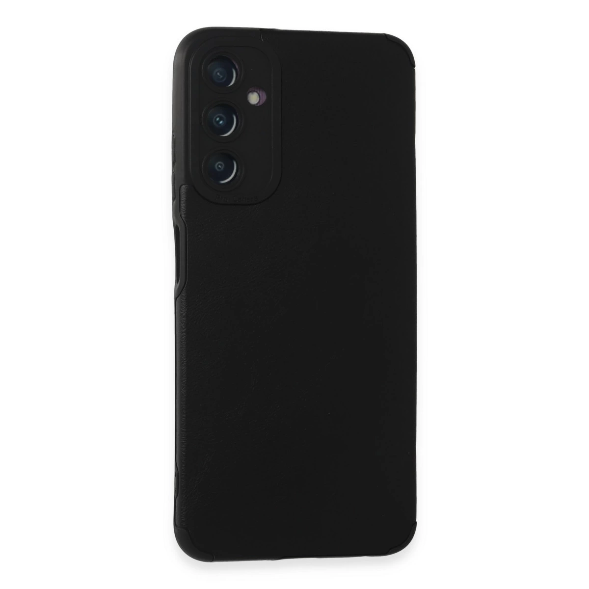 Samsung Galaxy A05s Kılıf Loop Deri Silikon - Siyah