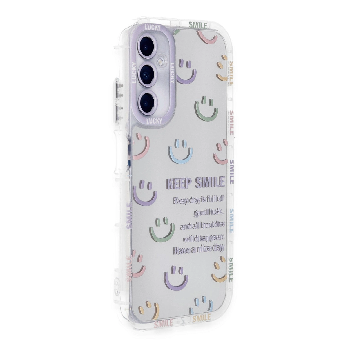 Samsung Galaxy A05s Kılıf Reflexion Desenli Kapak - Desen 2