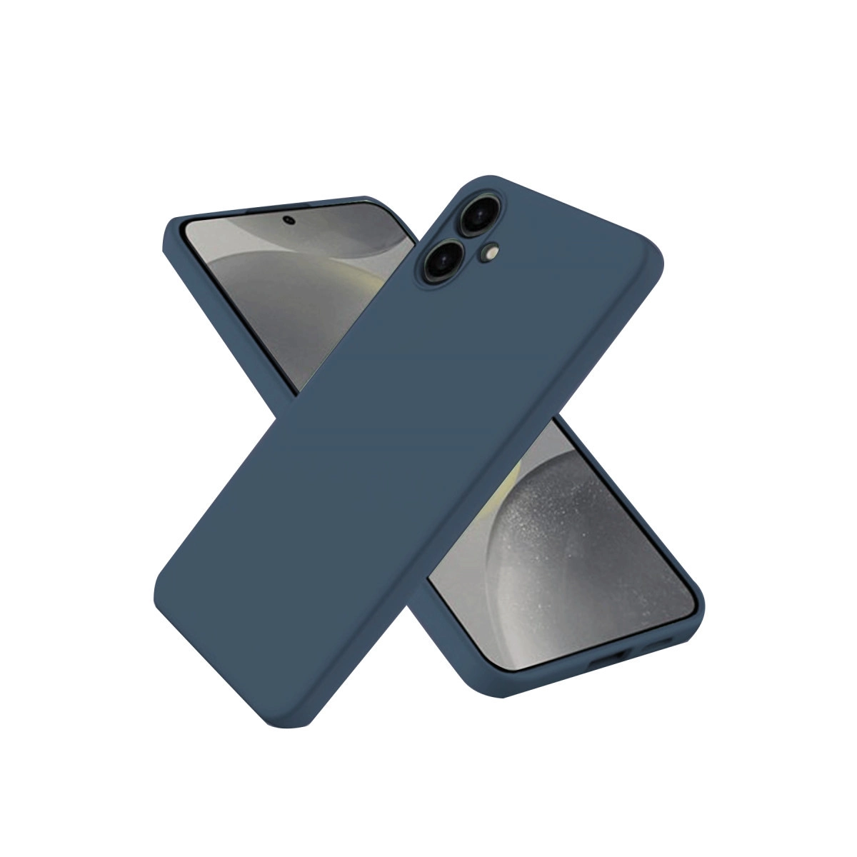 Samsung Galaxy A06 Kılıf First Silikon - Lacivert