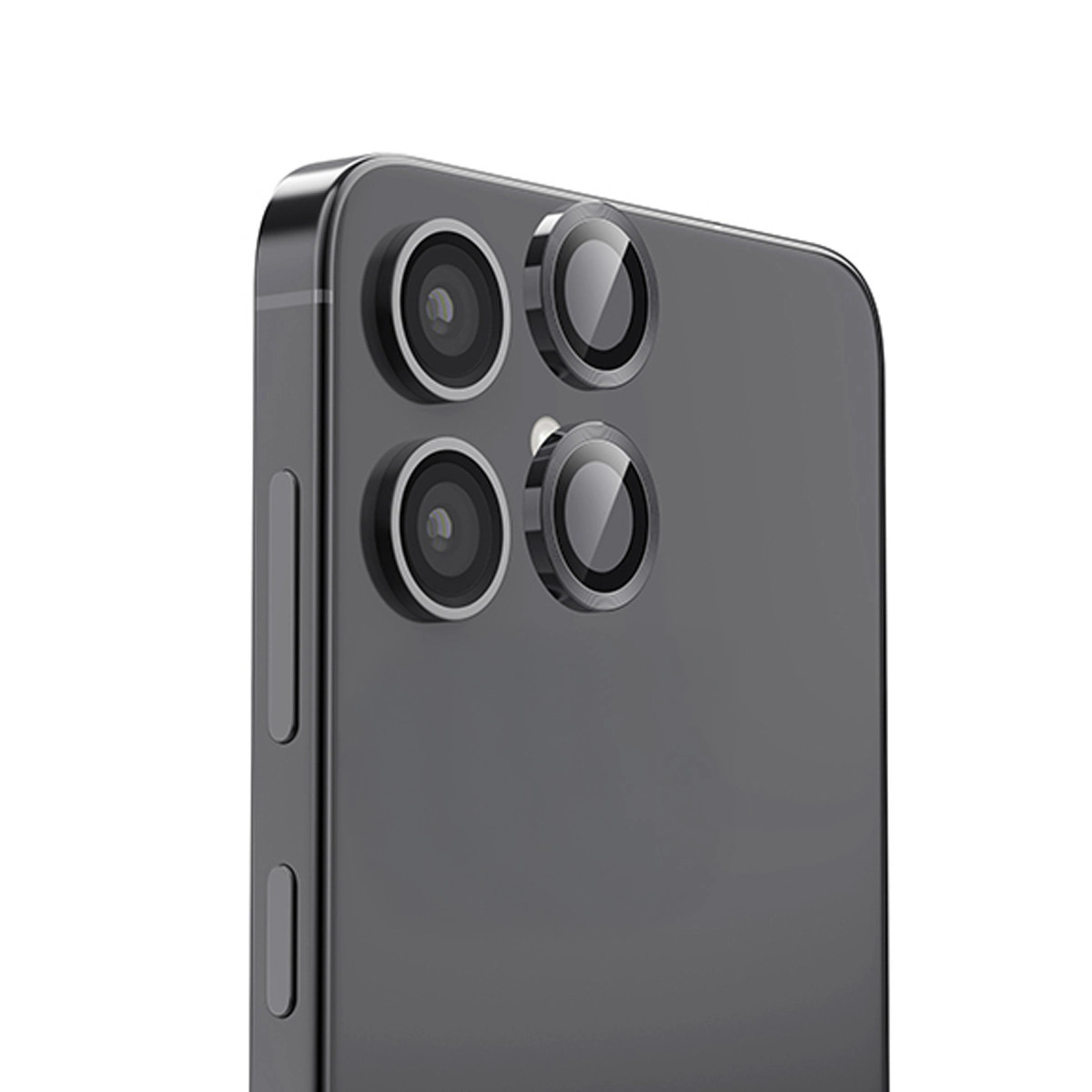 Samsung Galaxy A06 Raze Metal Kamera Lens - Siyah