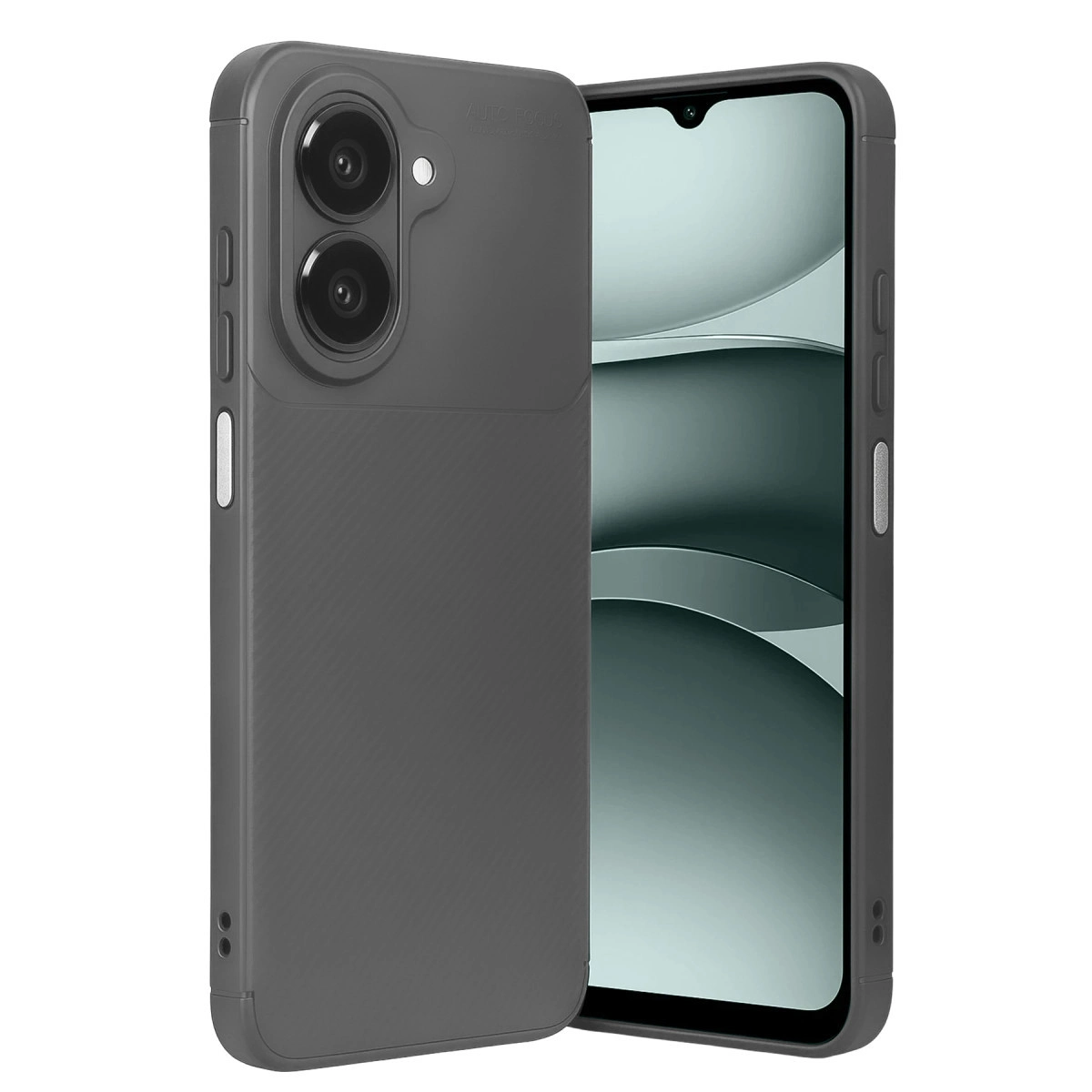 Samsung Galaxy A07 4g Auto Focus Karbon Kapak - Gri