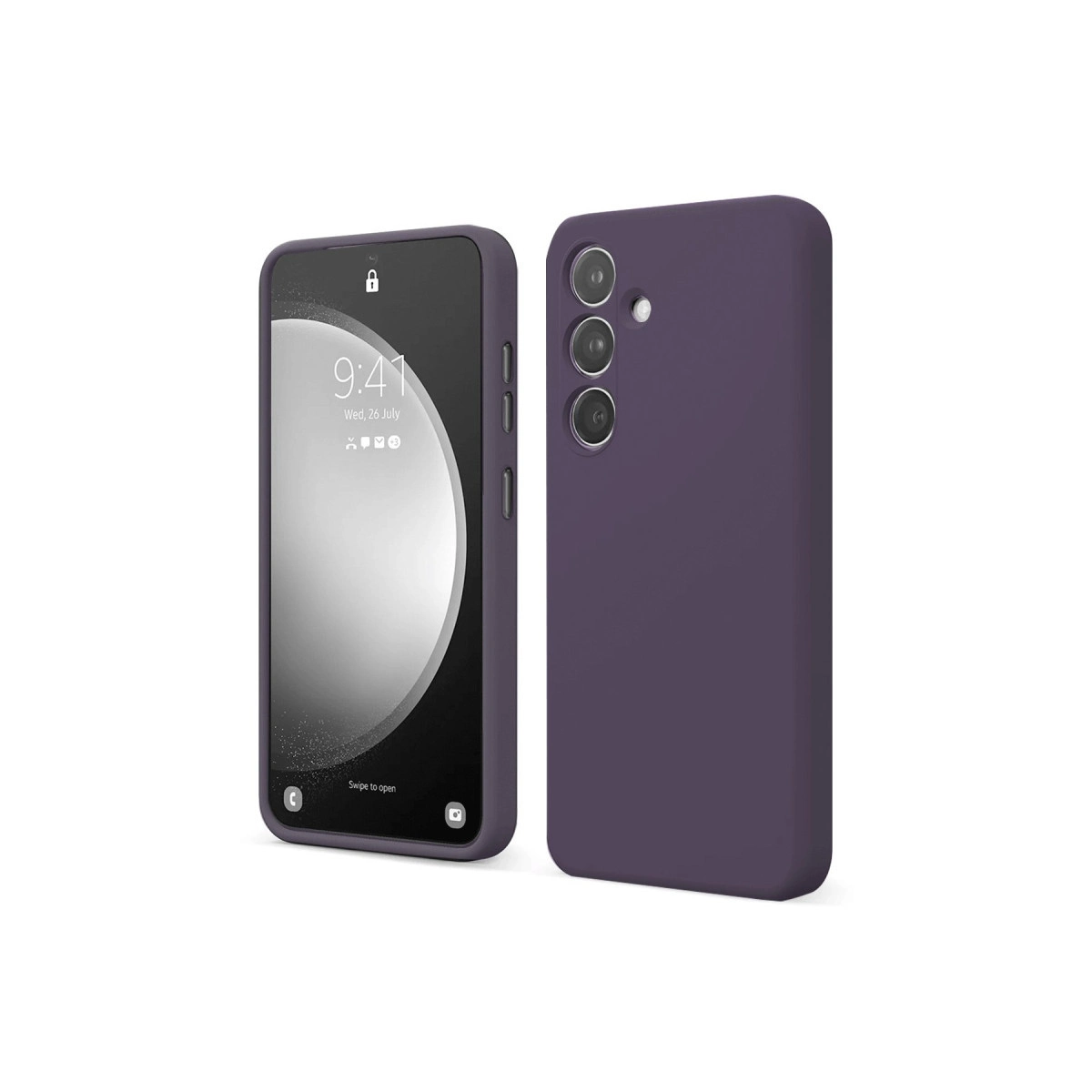 Samsung Galaxy A14 4g Kılıf First Silikon - Mor