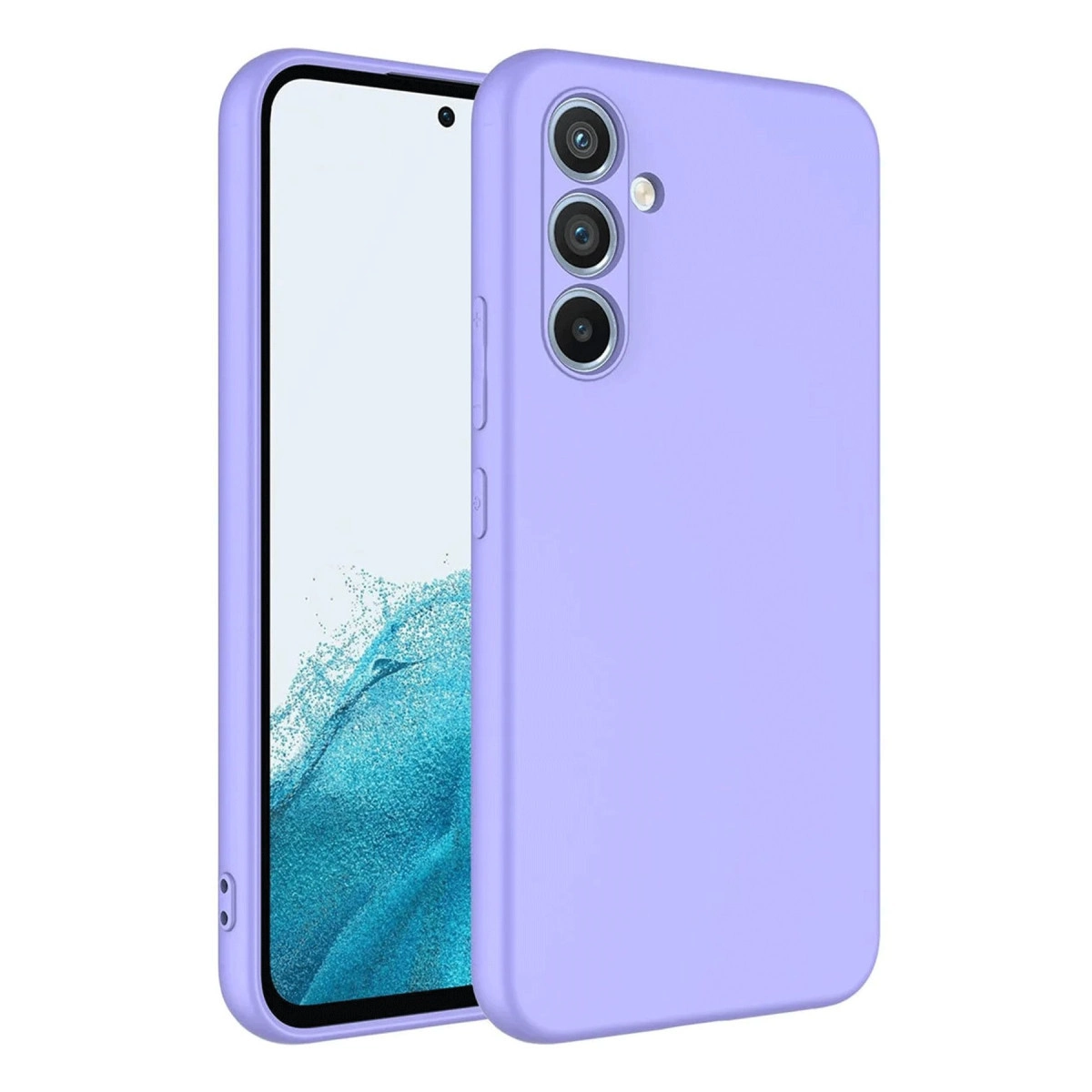 Samsung Galaxy A16 5g Kılıf First Silikon - Lila