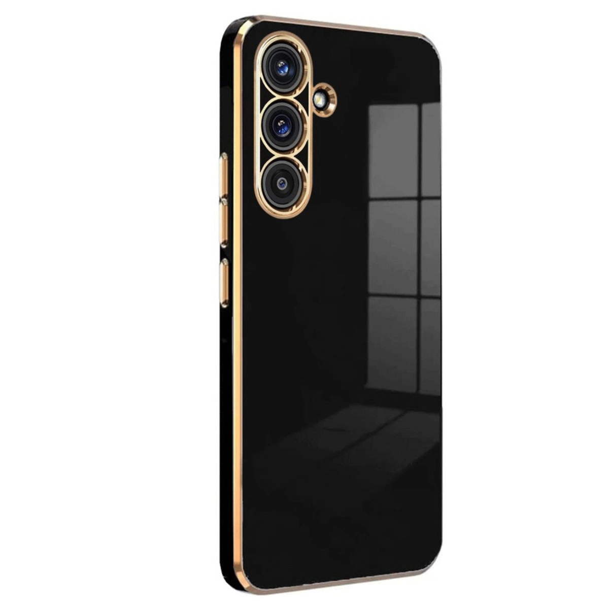 Samsung Galaxy A24 4g Kılıf Volet Silikon - Siyah