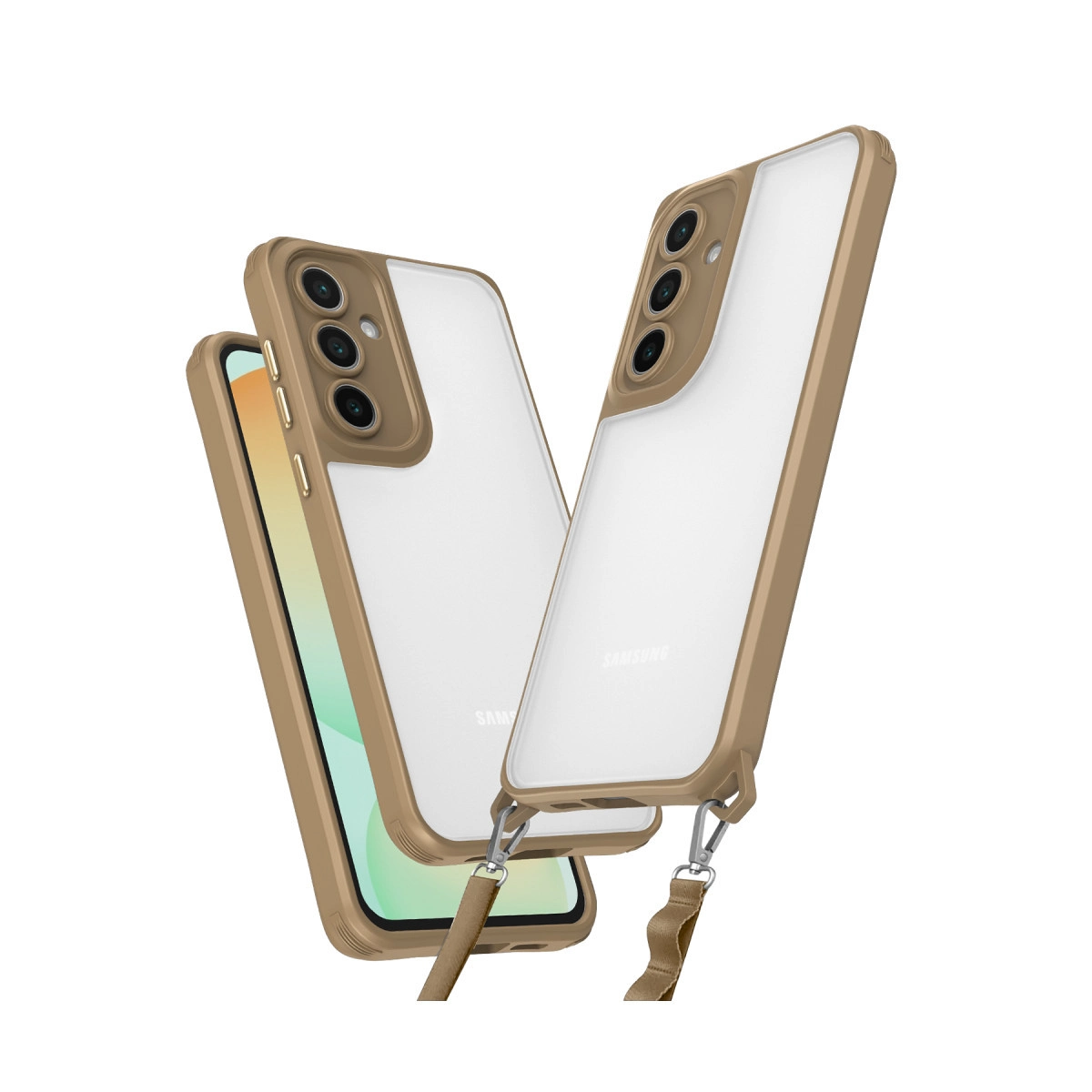 Samsung Galaxy A25 5g Kılıf Penta Silikon Kılıf - Çöl Titanyum