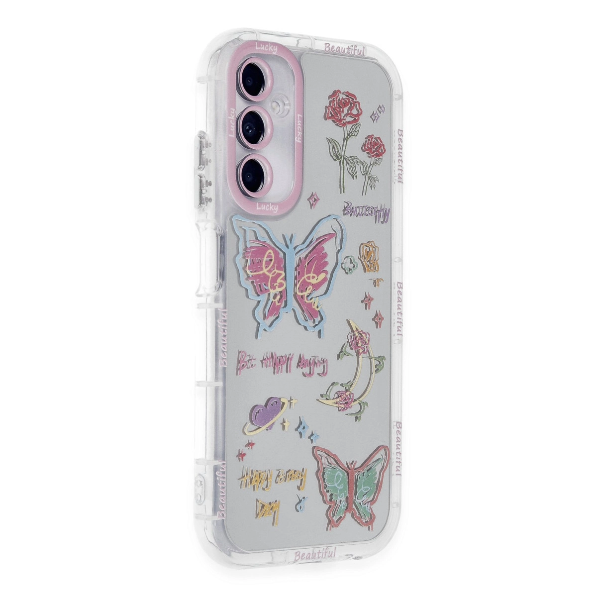 Samsung Galaxy A25 5g Kılıf Reflexion Desenli Kapak - Desen 8
