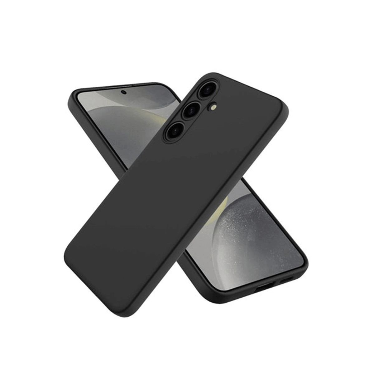 Samsung Galaxy A26 Kılıf First Silikon - Siyah