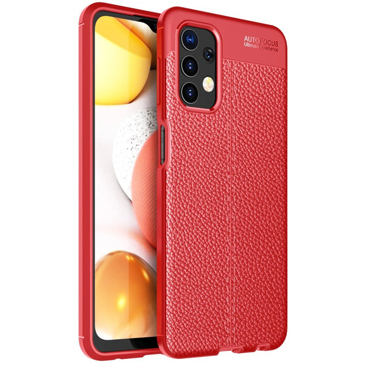 Samsung Galaxy A32 Kılıf Auto Focus Kapak - Kırmızı