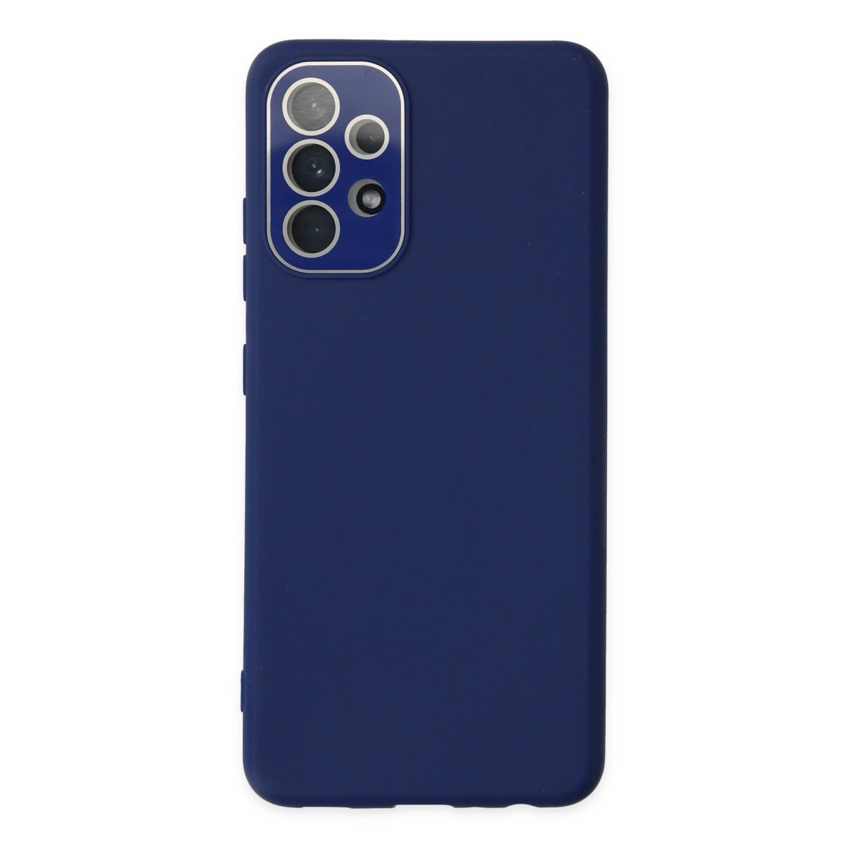 Samsung Galaxy A33 5g Kılıf Lansman Glass Kapak - Sky Blue