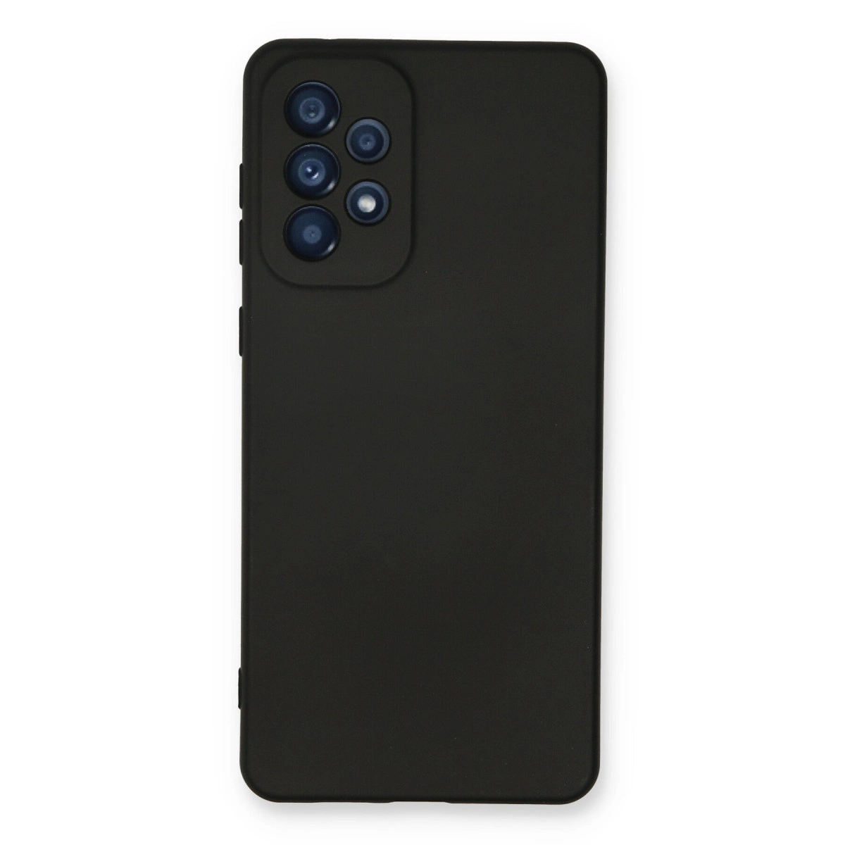 Samsung Galaxy A33 5g Kılıf Nano İçi Kadife Silikon - Siyah