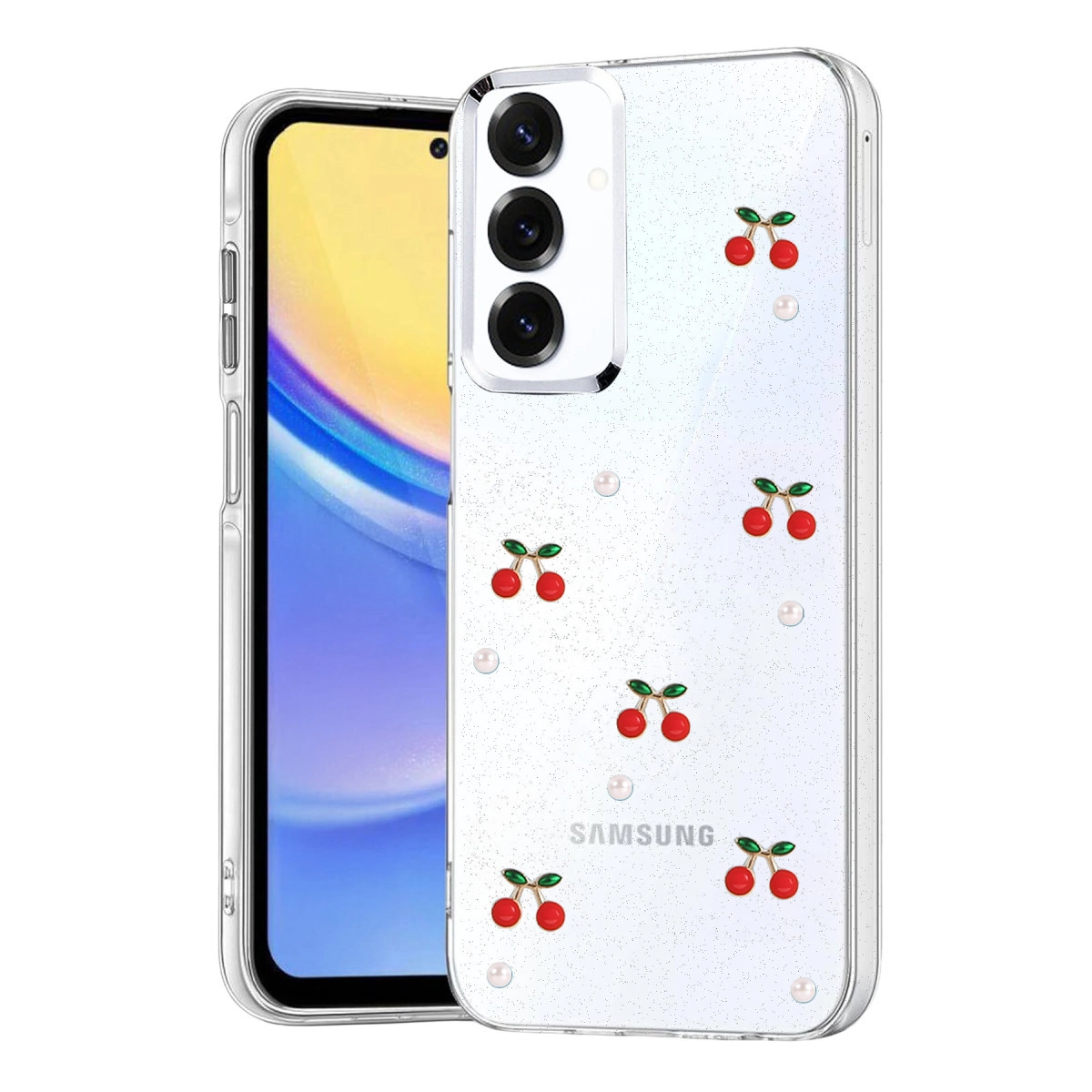 Samsung Galaxy A34 5g Fiyonk Desenli Kapak - Desen 9