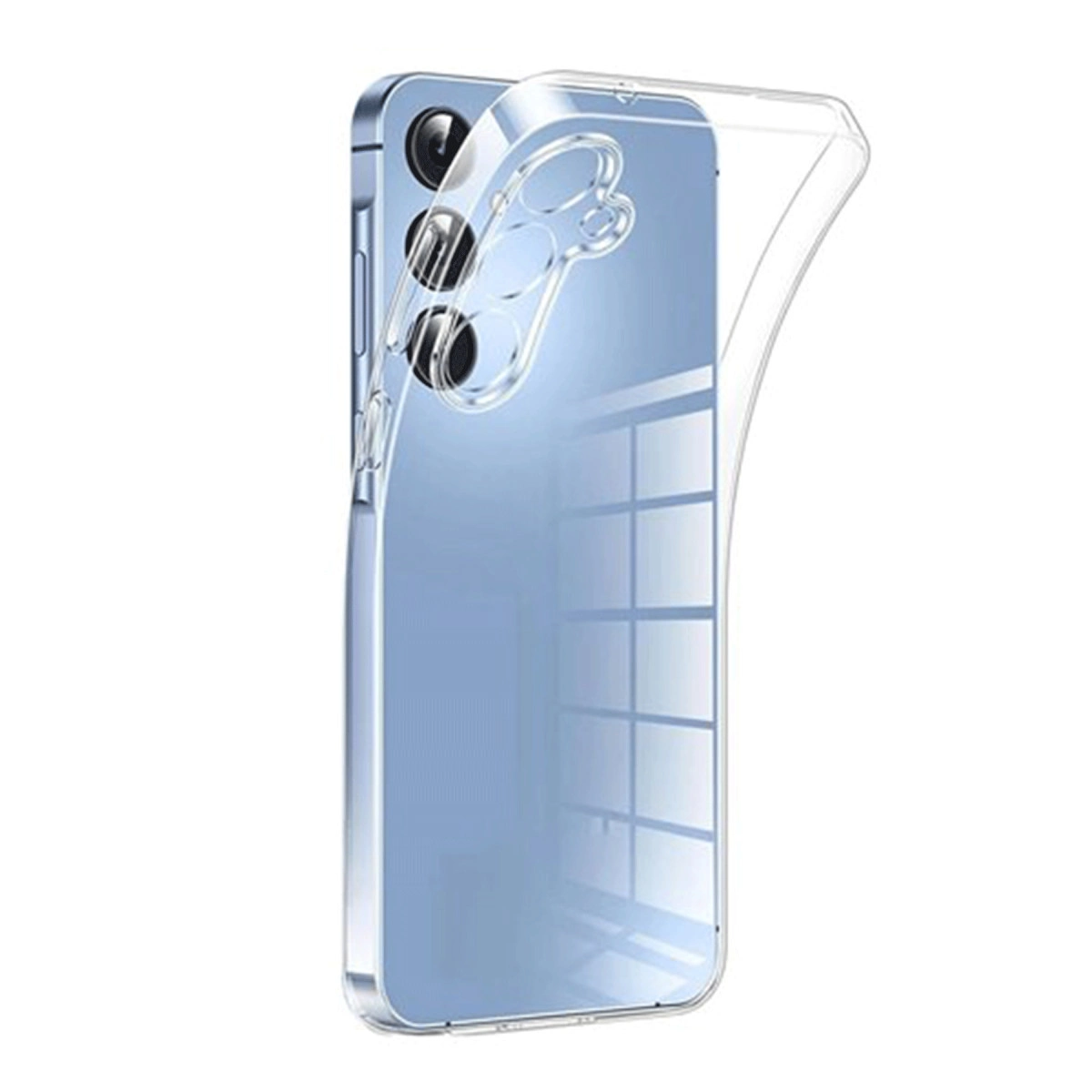 Samsung Galaxy A36 Kılıf Lüx Şeffaf Silikon