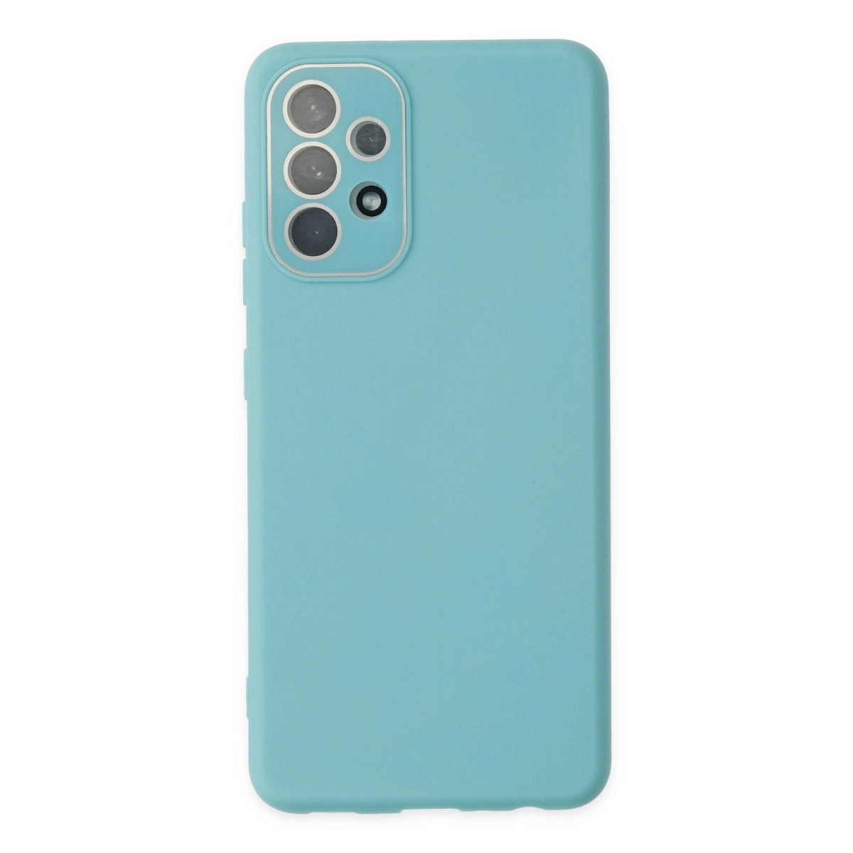 Samsung Galaxy A53 5g Kılıf Lansman Glass Kapak - Turkuaz