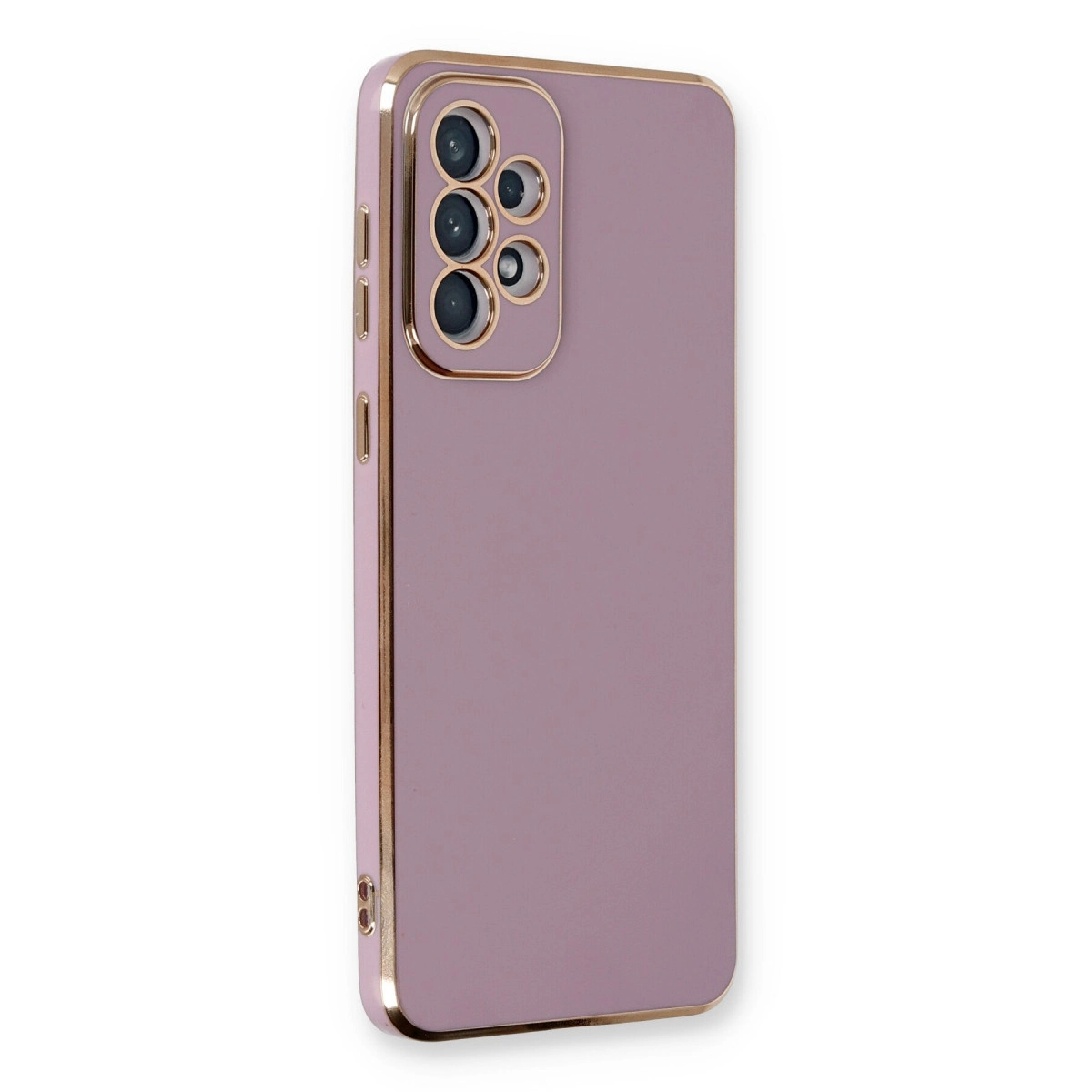 Samsung Galaxy A53 5g Kılıf Volet Silikon - Mor